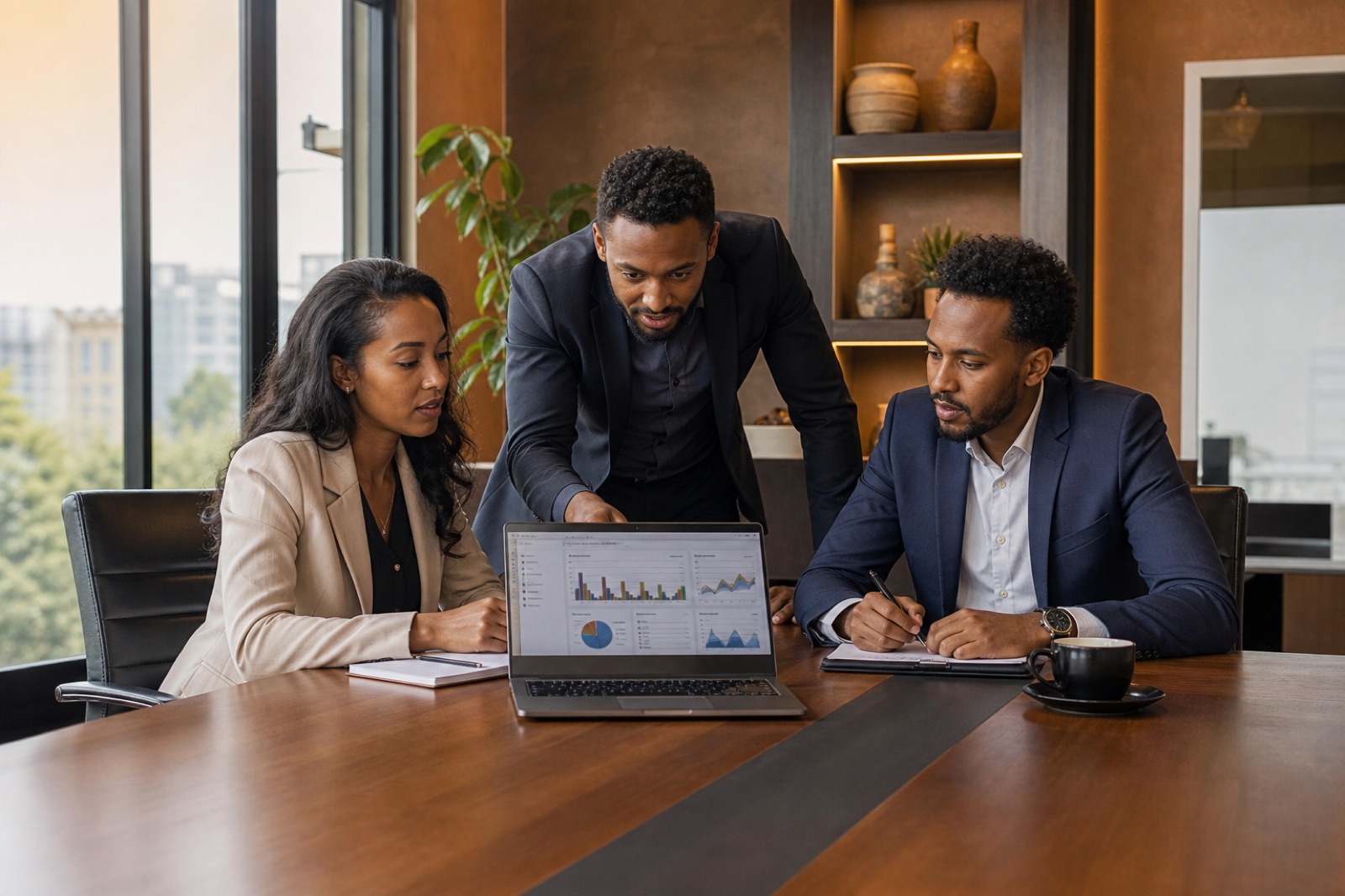 Service business team